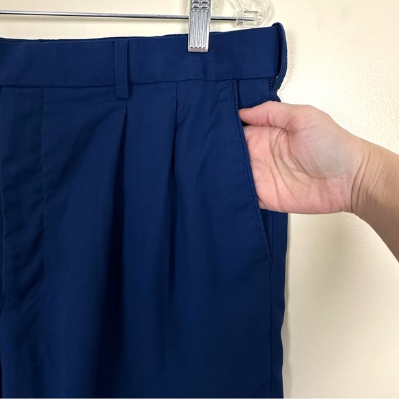 BOCACCIO GOLF Men’s Pleated Front Deep Royal Blue Golf Shorts, Size 36 - Picture 5 of 13
